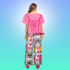 Floret Top - Pink | Boom Shanker
