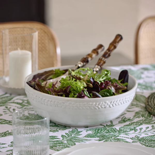NEW Provence Serving Bowl - White | Madras Link