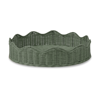 Mali Green Wavy Round Tray | Madras Link