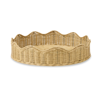 Mali Wavy Round Tray - Natural | Madras Link