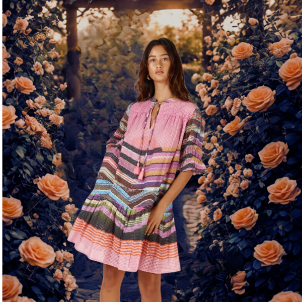 Vertico Dress - Multi | Rubyyaya