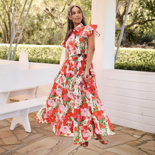 Zelda Dress - Garden Party | Collectivo