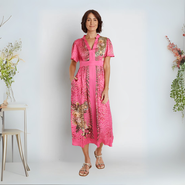 Maasai Midi - Fuschia | Lula Soul