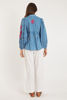 Antibes Shirt - Blue | Rubyyaya