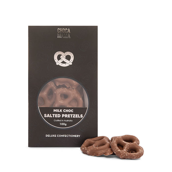 Milk Chocolate Salted Peanuts - 100g  | Chocamama