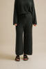 Merino Wool Cotton Knit Pants | Womens Comfortable Lounge Pants | Capsule Wardrobe Essential