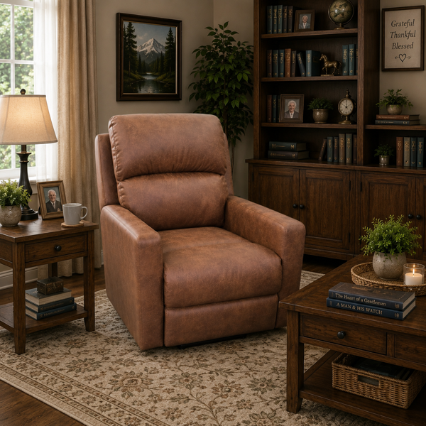 Stranta Lift Chair  Warwick Eastwood - Tan