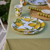 Citrus Grove - Lemon Melamine Large Plate | Madris Link