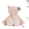 My First Teddy - Baby Pink 40cm  Demdaco
