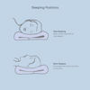Sleepezy Pillow - 2 Zone Adjustable  Therapeutic Pillow Australia