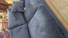 3.5 Seater Cloud Nine Sofa – Ultra Deep Luxury Comfort  Profile Jumbo Fabric Navy