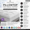 Pillow Top Mattress Protector - Queen  Logan & Mason