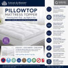 Pillow Top Mattress Protector - Queen  Logan & Mason