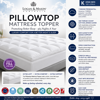 Pillow Top Mattress Protector - King  Logan & Mason