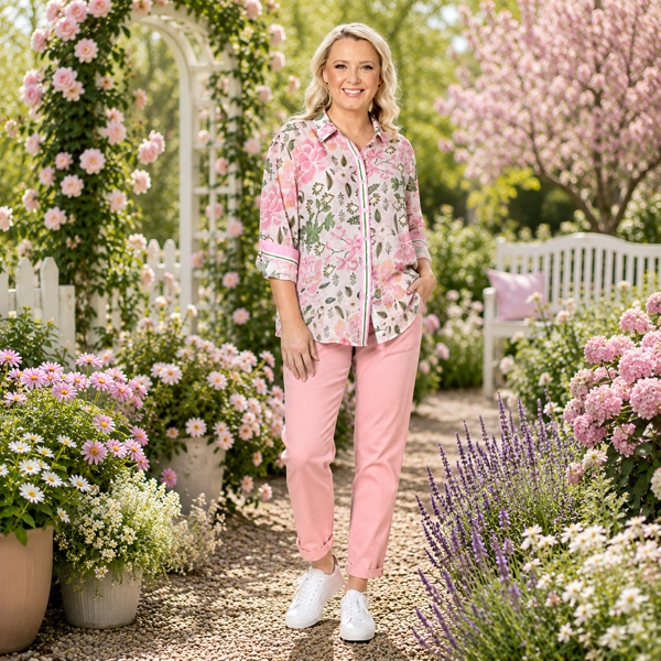 Slim Leg Miracle Jean - Blush  Gordon Smith