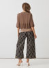 Crochet Jacket with Shell Button - Mocha  Holmes & Fallon