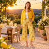 Canvas Jacket with Multi Panels – Yellow | Holmes & Fallon 💛